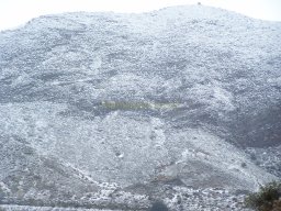 Ciudad de Mula con Nieve 2006